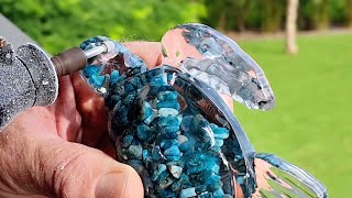 #1933 Must See! EASY Way To Attach Glass Eyes To Resin Turtle