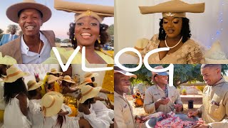 WEEKEND VLOG| OTJIHERERO WEDDING| NAMIBIAN YOUTUBER| KATY KAUNE