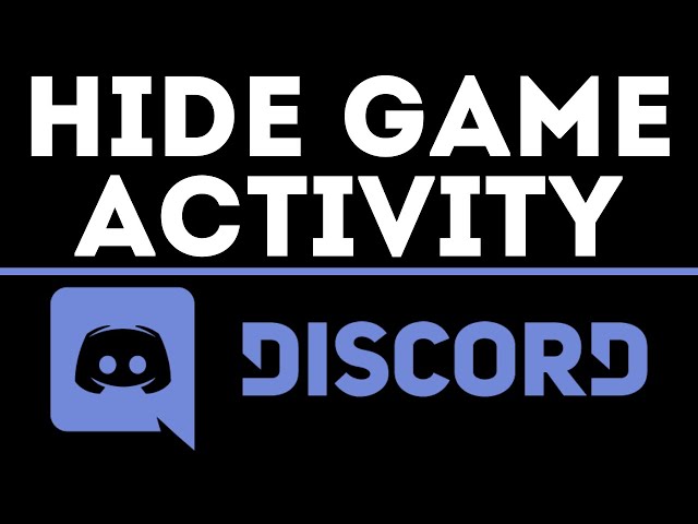 How to Hide What Game You're Playing On Discord - Guiding Tech