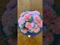 Purple & Pink Flower Arrangement 🌸 | Hydrangeas + Carnations (Speed Design + Tips!)