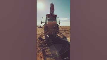 JOHN DEERE BACKHOE DIGGING ROAD #shorts #johndeere #construction #heavyequipment