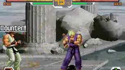 SNK vs. Capcom: Chaos - Ryu vs. Ken Masters