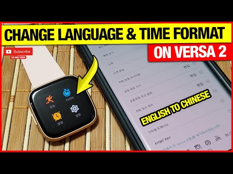 fitbit charge 3 language settings