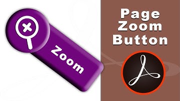 How to make Zoom Button in fillable pdf form using adobe acrobat pro-2017