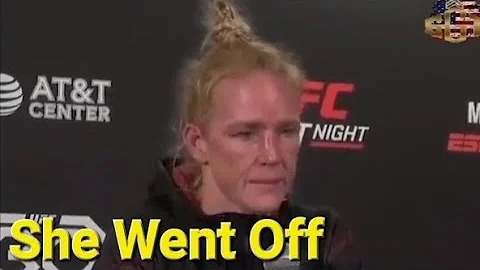 UFC Holly Holm Goes Off On LGBTQ Agenda,  Stop Sexualization Children