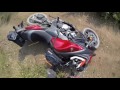 VFinch Rides - DL650 V-Strom Off Road Dirt & Gravel Fun - 2x Crashes - Blair Witch Bear Poop