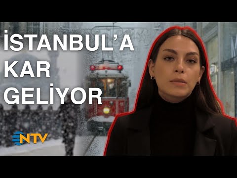 İstanbul'a kar ne zaman geliyor?