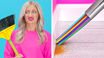 SUPER LAZY CLEANING HACKS || Crazy Cleaning Tricks For Lazy People by 123 GO!