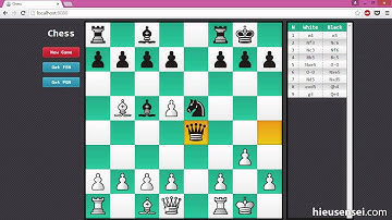 Chess 2.0 with JavaScript and Stockfish engine