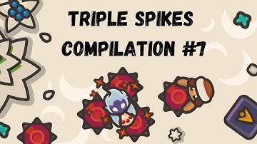 Triple Spikes Compilation #7 -  Taming.io (150 Subs)