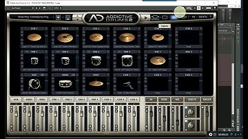 Cakewalk - HOW TO - setting up sound and recording drums using computer keyboard