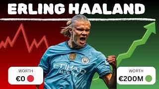 Erling Haaland Rise From Unknown to Global Superstar! 📈