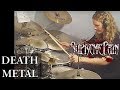 Death metal drum cover by supreme pain