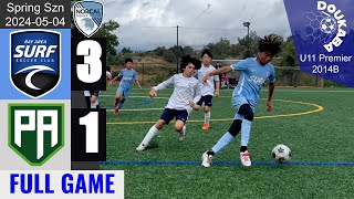 Bay Area Surf 14B Pre-MLS 3-1 Palo Alto SC 13B Blue | NorCal U11 Premier | 2024-05-04 | FG by DouKaBa 237 views 9 days ago 37 minutes