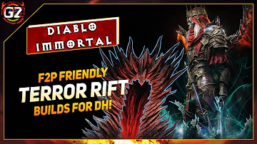 F2P Friendy Terror Rift Builds For | Demon Hunter | Diablo Immortal