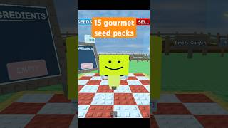 Grand tomato? Gourmet seed packs #growagarden #roblox #update #growagardenroblox #lucky