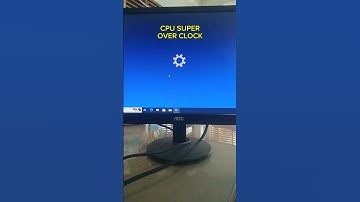 CPU SUPER OVER CLOCK UPTO 10M X !!! AMAZING