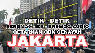 DETIK - DETIK AEROMAX - BP - BREWOG AUDIO GETARKAN GBK SENAYAN JAKARTA