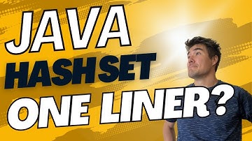 Initialize Java HashSet in one line? 🙀