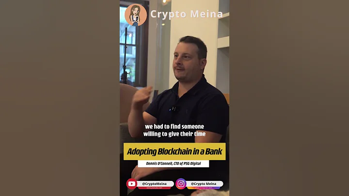 1/2 Adopting Blockchain in a Bank by Dennis O'Connell, CTO of PSG Digital | Crypto Meina Reels