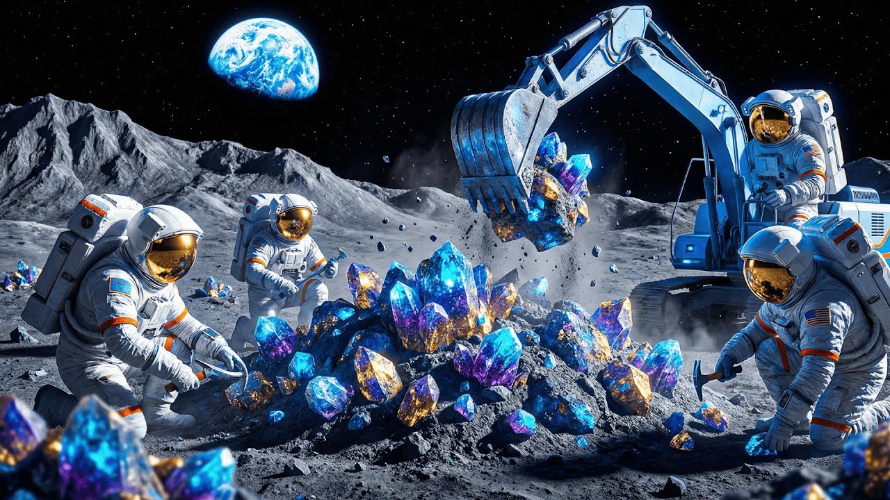 $627B on the Moon: NASA’s Massive Lunar Mining Mission
