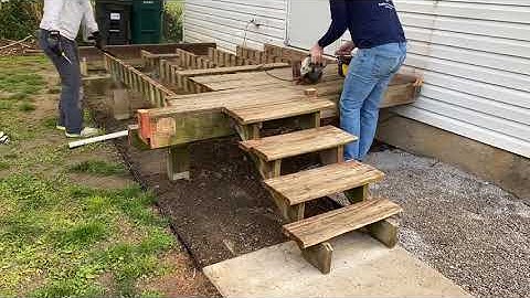 Deck Building Timelapse 2020