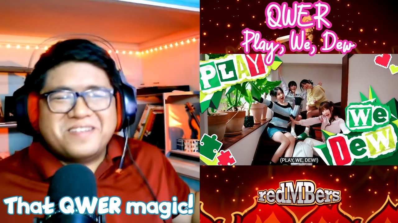 Reaction to QWER (큐더블유이알) - ‘Play, We, Dew’ MV!
