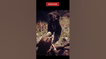 Giant Bear attacks in this game on Arthur are BRUTAL RDR2 #rdr2 #shorts  #4k   #reddeadredemption2