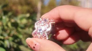 Marquise Flower Ring - Sotiya.com