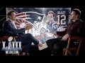 Tom Brady sits down with Tony Romo | Super Bowl LIII