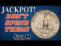 JACKPOT! These Washington Quarters Are Worth MILLIONS - Don't Spend Them!