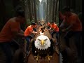 “Unbelievable! Giant eagle Rescued from Wooden Trap 😭🦁” #animals #funny #shorts #usa #viral #comedy