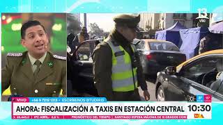 Taxiste aseguró en fiscalización que conduce sin papeles hace 6 años | Tu Día | Canal 13