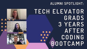 Tech Elevator Grads 3 Years After Coding Bootcamp: Rebecca (Google) + Gabriel (Accenture)