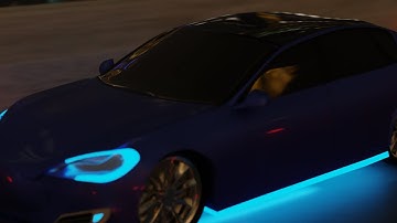 Tesla Model S 3D Animation (Made in Blender)