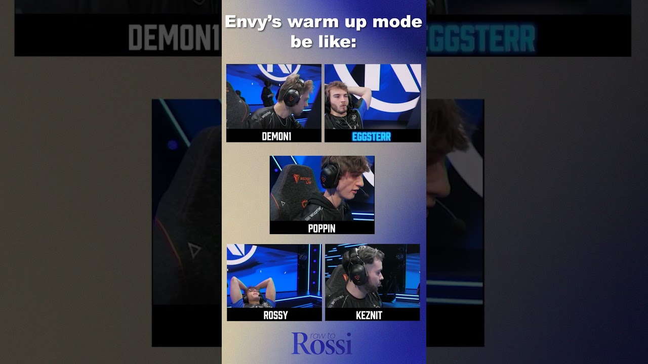 Normal day for Envy's roster