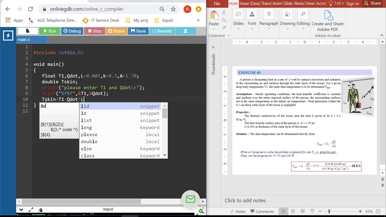 C programming : Lecture#3 Exercise 3 - YouTube