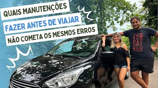 Quais revisões fazer no carro antes de viajar