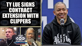 Ty Lue Signs Contract Extension with LA Clippers | THE ODD COUPLE