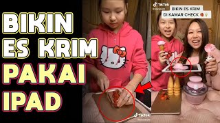 VIDEO TIK TOK CEWEK BIKIN ES KRIM PAKAI IPAD SEBAGAI TALENAN VIRAL HARI INI! |TRENDING TOPIC