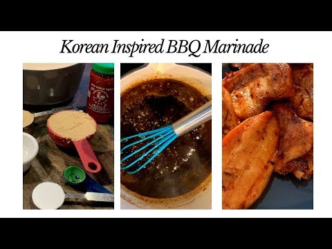 Korean BBQ Marinade | Tender Grilled Chicken