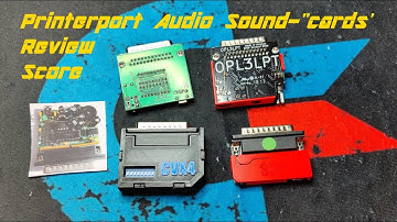 Soundcards on printer port devices - a comparison.