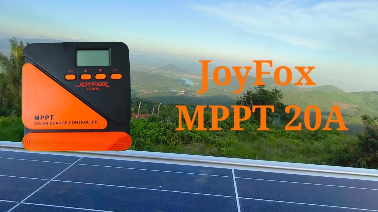 Controlador De Carga MPPT 20A configuração.