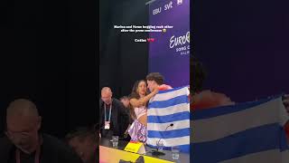 @nemothings @marina_satti Marina and Nemo 🇬🇷🇨🇭  #esc #eurovision   #eurovision2024  #unitedbymusic