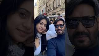 Ajay Devgan With His Daughter Nysa Devgan