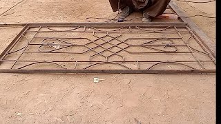 Tadka for making designs in iron grill|Lohe ki grill Mein design banane ka tarika