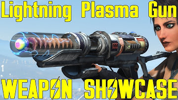 Fallout 4: Lightning Plasma Gun - Weapon Mod Showcase