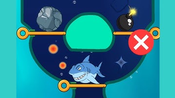 save the fish / pull the pin max level android games puzzle save fish pull the pin / mobile game