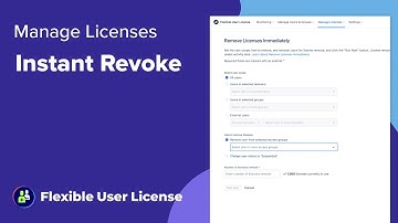 Tutorial | Flexible User License for Cloud - Manage Licenses(Instant Revoke)