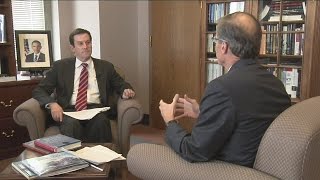 U.S. Attorney Jim Santelle one-on-one with Charles Benson